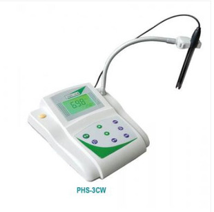 水中酸碱度测定仪 可数据存储自动温补微机型PHPS-3CW台式PH计