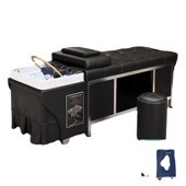 泰式 洗头床理发店发廊专用美容A院水循环恒温熏蒸按摩不锈钢头疗