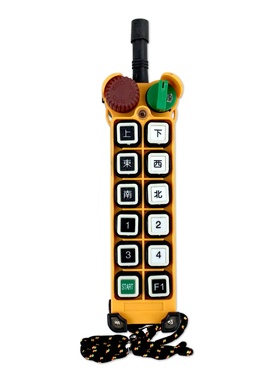 工业无线遥控器 F24-12S/12D12点单速双速遥控器起重机Z无线遥控