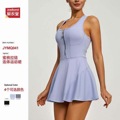 Plus Size Solid Peplum Zipper Square Neck Jersey Tee Top