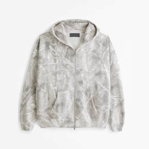 Men Heavywide Fleece Zip Up Hoodie s
