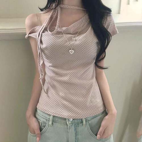 Women's Summer Polka Dot Top