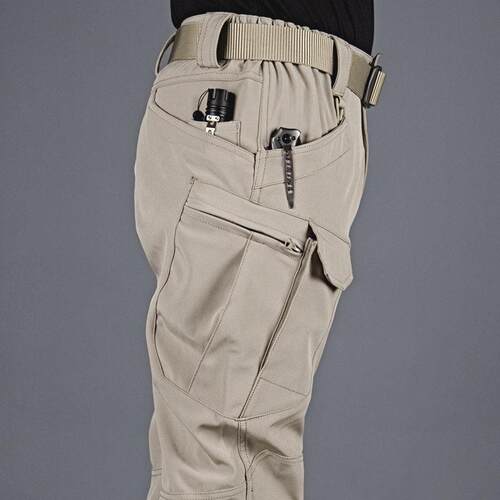 Men Tactical Pants Camouflage Spring Autumn Stretch Cargo