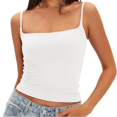 FallFreshness Women Sexy Backless Halter Neck Tank Tops