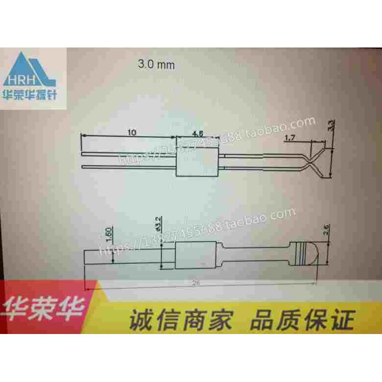 夹片针 弹片针1.5/2.0/3.0mm测试夹片针 夹片探针/弹片针 定位夹图片