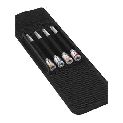 德国Wera维拉8767 A TORX® HF 1星型梅花旋具套筒组套 带固持1/4