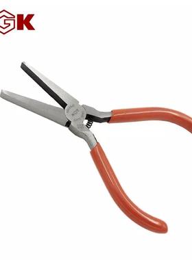 德至高TGK 8355 5寸无牙扁嘴钳 手工珠宝钳子 平嘴钳 无齿平口钳