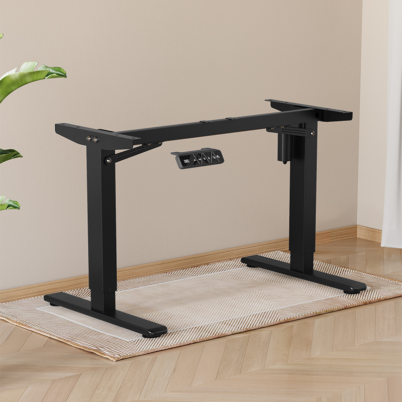 智能电动升降桌腿双电机伸缩办公书桌支架电竞工作台可调节桌腿架