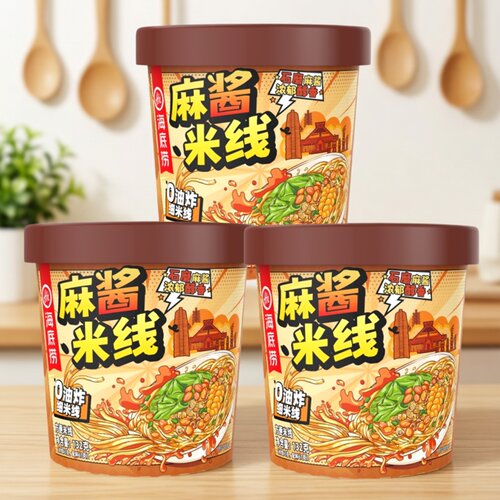Q弹爽滑麻酱米线海底捞方便速食