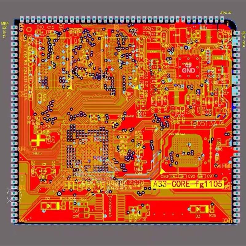 [方案]全志A33核心板电路图设计原理图pcb资料altium designer 电子元器件市场 微处理器/微控制器/单片机 原图主图