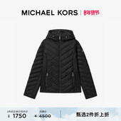 两件折上折 MICHAEL KORS 女士轻薄双面穿保暖羽绒服外套