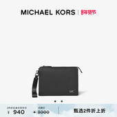 2件折上折 男士 MICHAEL 奥莱 Cooper KORS 大号拉链手拿包