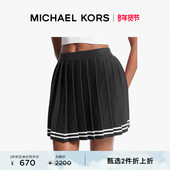 女士百褶半身裙 KORS 奥莱 网球胶囊系列 MICHAEL