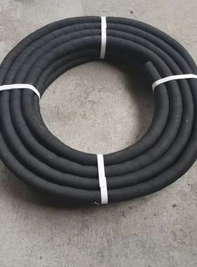 黑色夹布橡胶管花园管水泵管高压水管软管6分1寸2寸19 25 32 51