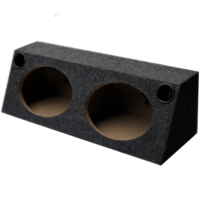 汽车音响改装双6x9寸梯形低音炮喇叭木箱空箱音箱连体箱试音箱体图片