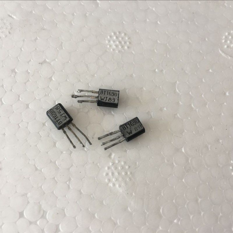 BT169 BT169D 原装拆机 直插小功率单向可控硅 三极管 TO-92封装