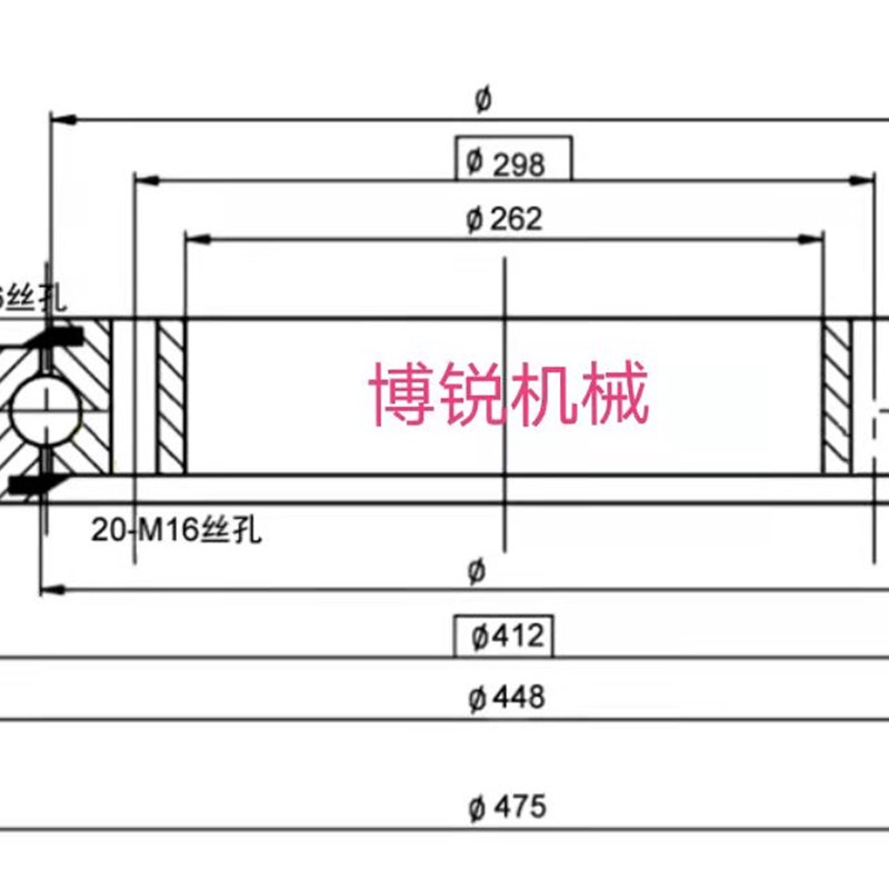 现货外齿回转支承小型旋转工业转盘轴承大型机械设备专用回转支撑