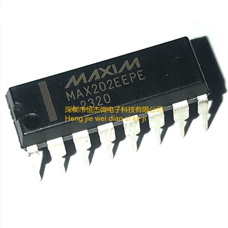 全新原装 MAX202ECPE 多通道RS232驱动器线路收发器 MAX202EEPE