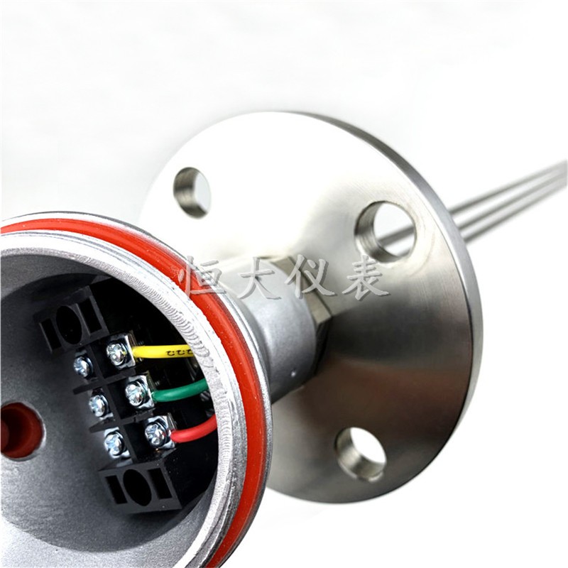 电极式液位计304法兰式水位控制器液位传感器开关316不锈钢电极棒