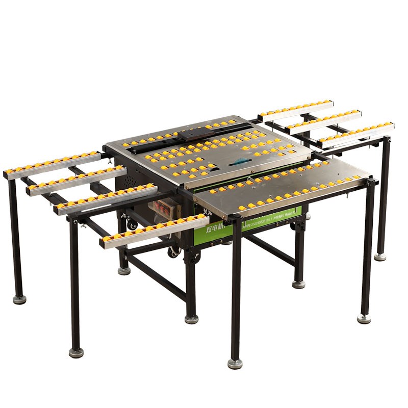 新款双电机可折叠无尘瓷砖倒角机45度高精度倒角直切台式机割神器