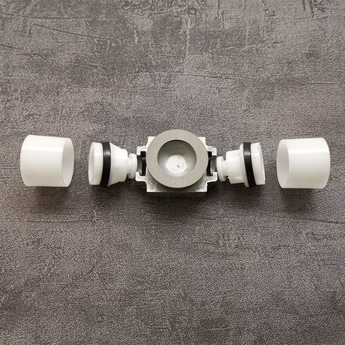 QBY气动隔膜泵配件活塞塑料滑块铝块O型圈易损件水泵零件气阀密封