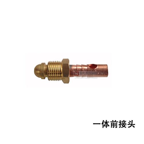 氩弧焊枪配件WP26风冷气冷枪头铜接只上下端铜接头分体一体铜接头