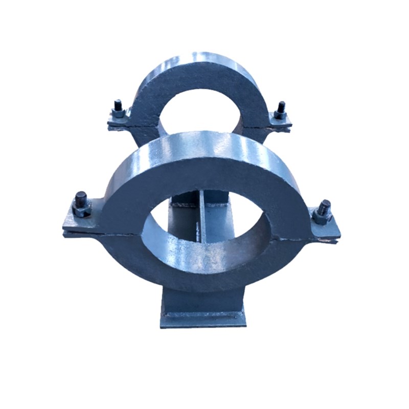 管道滑动管托支吊架蛭石s隔热管托聚氨酯保冷管托支架T型固定支座