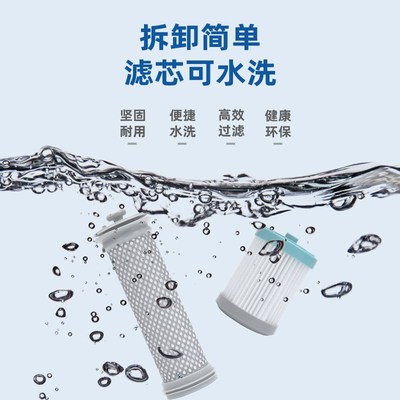 适配添可PUREh ONE吸尘器TEK配件A10/A11/EA10前置后置滤网芯刷头