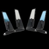 Duke390 定风Q翼反光镜 790 CNC改装 大视野后视镜 1290 适用于KTM