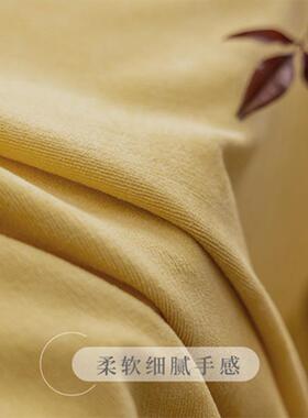 窗帘遮光客e厅卧室新款雪尼尔法式风ins简约色轻奢年黄色现代奶油