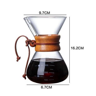 Pour Over Coffee Maker 400ML 6B00ML 800ML Reusable Stainless