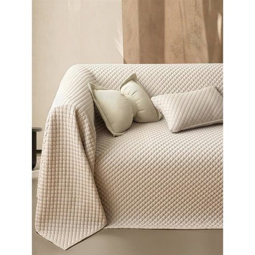 棉沙全发巾防盖超大一体式s滑防尘坐垫盖布l型全UCP包万能沙发纯