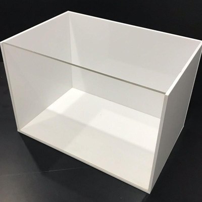 亚克力笼子黑白缸蛋龟发色盒观赏缸小户型L支持DIY长方形龟缸