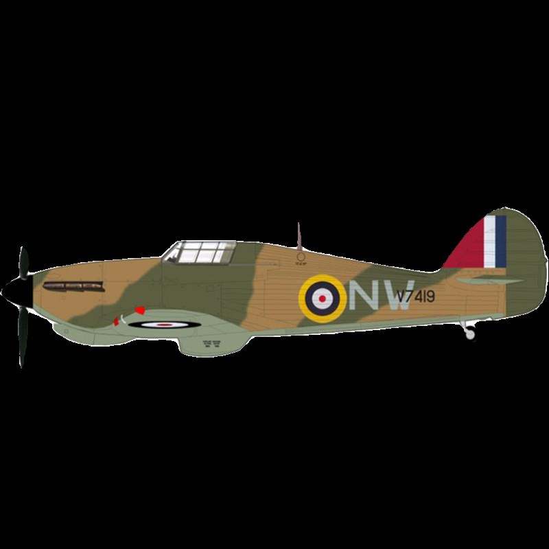 HA8613 飓风战斗机 MK.Ia S/Ldr Thomas St.John RPattle 1941年