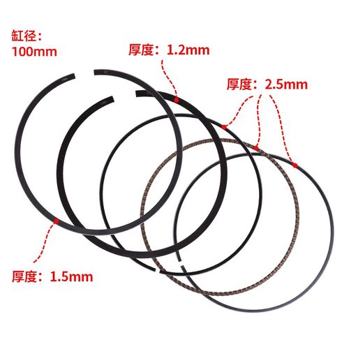 适配庞巴迪摩托艇GTX300 16-2I4年发动机活塞环火塞环配件
