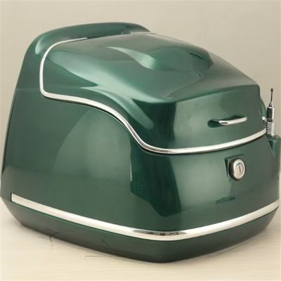 适用于铃木US125尾架改装复古后尾箱后K货架载物箱加大容量38升