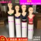 假发店展示头f模用展台白色烤漆橱D窗展示柜假发头模摆放高圆台柱