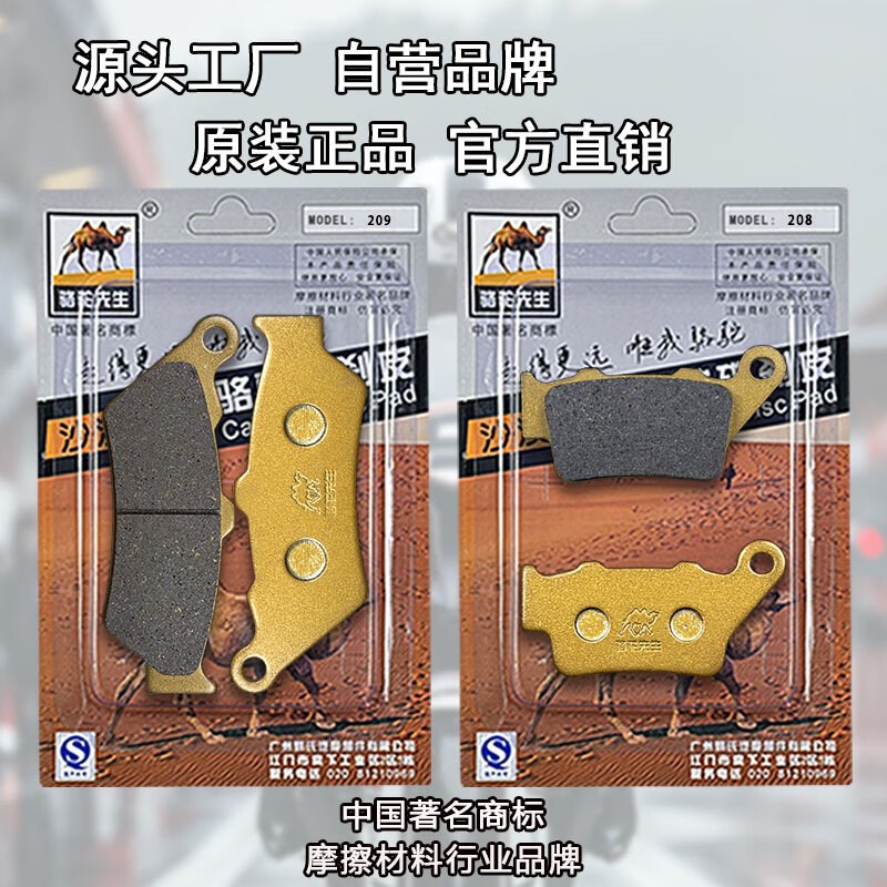 适用于VOGE无极DS900X 24款刹车片 LX900-CQ标准/三箱版陶瓷碟刹