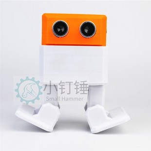 打印 OTTO机器人升级版PLUS手机蓝牙遥控编程K跳舞创客for arduin