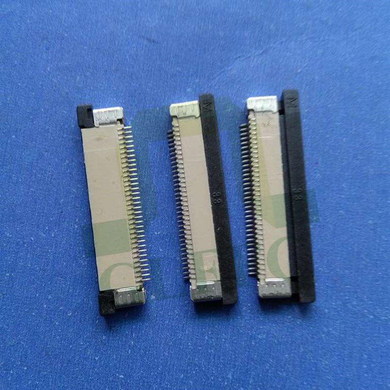 0.5FPC插座 FFC扁平软排线连接器 33P针 贴N片下接抽屉 100个起订