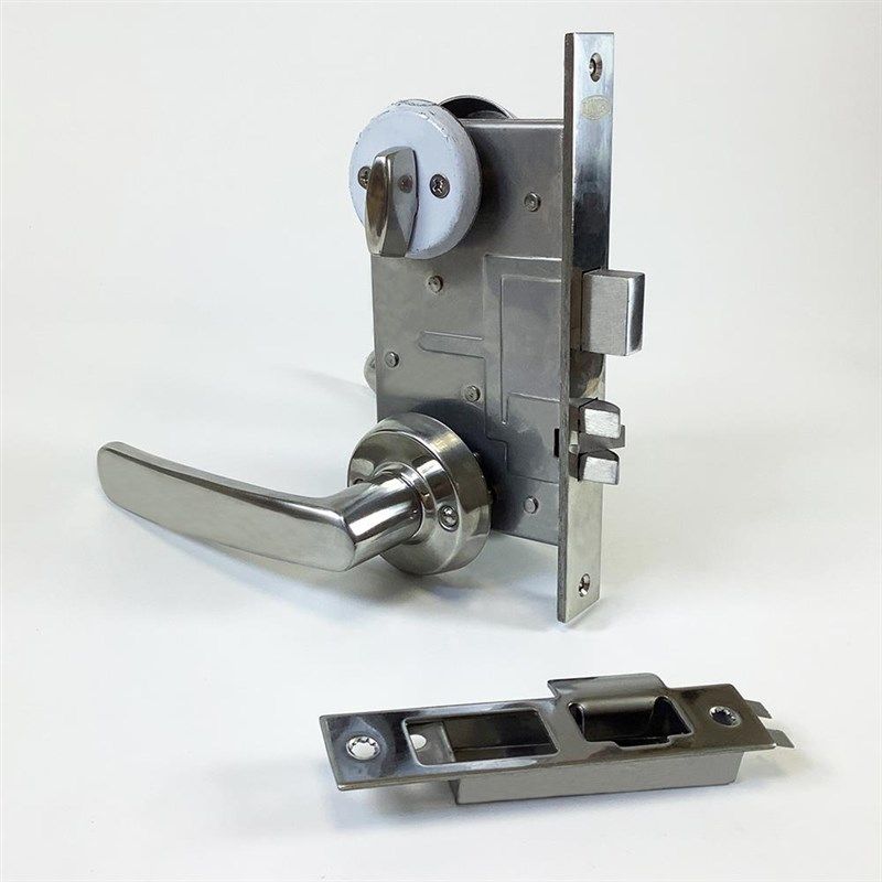 304不锈钢防火门l锁C1船用舱室门防火锁轮船专用锁CCS船级社认证