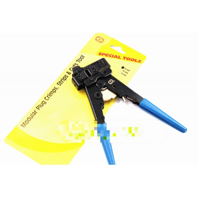 定制太龙工具TL808AMP安普款网线压线钳RJ45V网络单用网线钳
