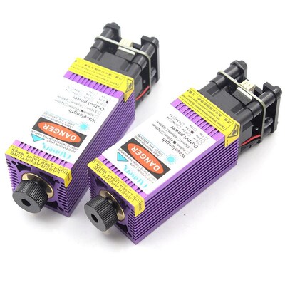 12V 5.5W 10W Blue Laser Modules for EngraviNng Focusable 3P