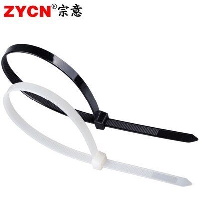 宗意ZYCN工业扎带7.o5*400100条扎带竖线非标型号10*400450500