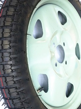 32516特重加厚l橡胶轮胎充气轮拖车轮子成套建筑灰斗车手推车轱辘