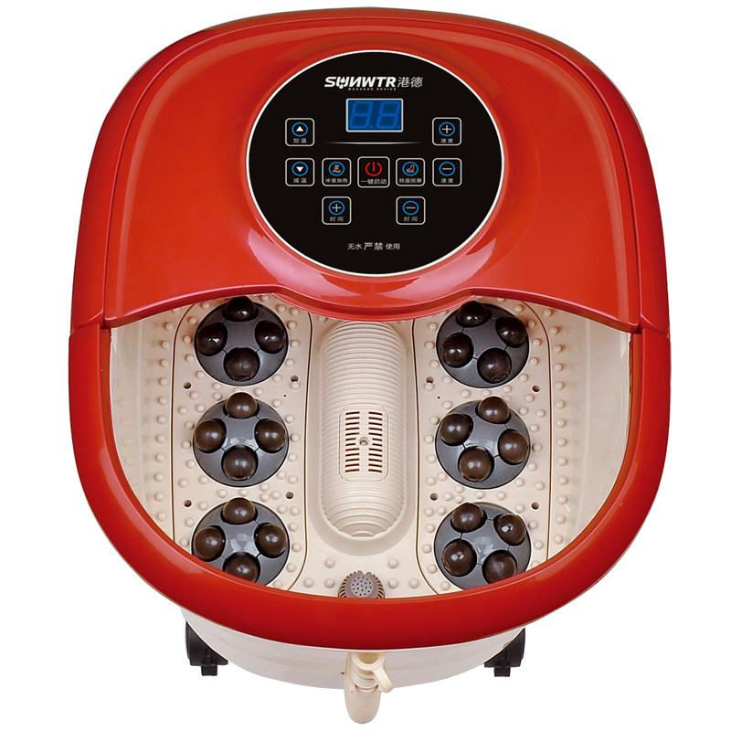 港德RD-F655全自o动按摩足浴盆 恒温加热泡脚盆深桶足浴器洗脚盆