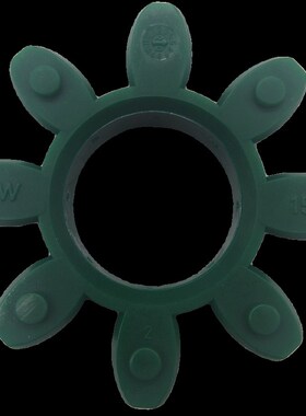 德国R+W EK300梅花联轴器铝合金减C震垫块/缓冲垫/64sh D墨绿色