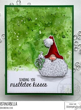 Stampidng Bella 榭寄生小矮人 Gnome and the Mistletoe 橡皮印