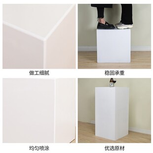 模特地台网红站台服装展示台摄影婚纱G店圆L形烤漆台子橱窗模特站