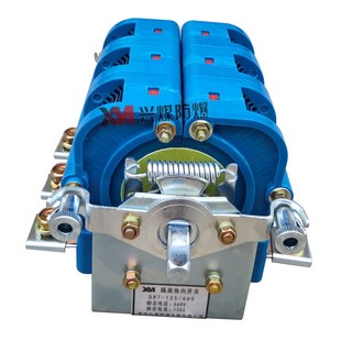DH2 125 125N可逆K旋转换向开关 煤矿 隔离换向开关DH1 660V